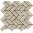 Aleluia Noble С000521606 DC1011_MOSAIC RUBIC NOBLE RAFFIA Mozaika 27,1x29,5 cm, Portugalsko, dřevo - fotografie 1