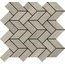 Aleluia Noble С000521608 DC1014_MOSAIC RUBIC NOBLE TORTORA Mosaic 27,1x29,5 cm, Portugal, wood look - photo 1