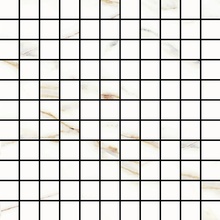 Aleluia Palace С000564066 DC2049_MosaicPalaceWhiteSatin Mozaïek 29,5x29,5 cm, Portugal, andere soorten marmer - foto 1 - foto 1
