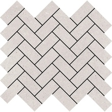 Aleluia Serena С000521588 DC5012_Mosaic Herring Serena Grey Matte Mozaïek 24,5x27,5 cm, Portugal, andere soorten steen - foto 1 - foto 1