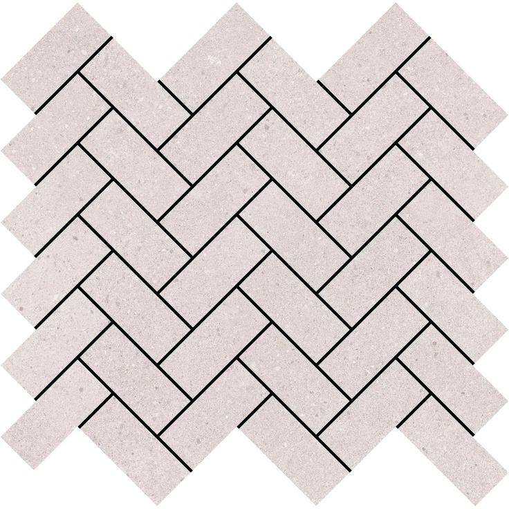 Aleluia Serena С000521588 DC5012_Mosaic Herring Serena Grey Matte Mosaic 24,5x27,5 cm, Portugal, other types of stone - photo 1 Aleluia Serena С000521588 DC5012_Mosaic Herring Serena Grey Matte Mosaic 24,5x27,5 cm, Portugal, other types of stone - photo 1