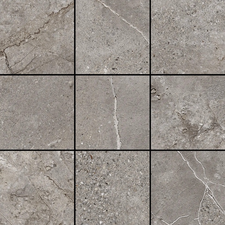 Aleluia Stone Age С000534308 KR1007_Stone_age_grey_natural_10x10 gres porcelánový 10x10 cm, Portugalsko, vápenec - fotografie 1 Aleluia Stone Age С000534308 KR1007_Stone_age_grey_natural_10x10 gres porcelánový 10x10 cm, Portugalsko, vápenec - fotografie 1