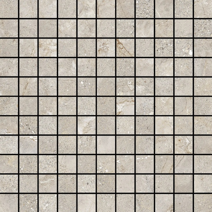 Aleluia Stone Age С000534287 DC2036_Stone_age_mosaic_greige_shine Mozaika 29,5x29,5 cm, Portugalsko, vápenec - fotografie 1 Aleluia Stone Age С000534287 DC2036_Stone_age_mosaic_greige_shine Mozaika 29,5x29,5 cm, Portugalsko, vápenec - fotografie 1