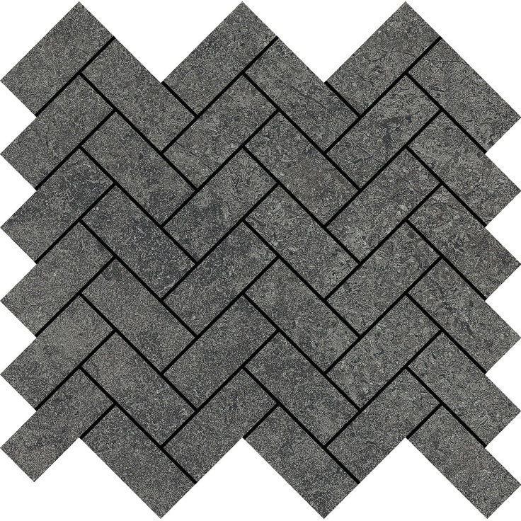 Aleluia Urban Stone С000493018 DC5010_MOSAIC HERRING ANTHRACITE URBAN STONE WALL Mosaic 24,5x27,5 cm, Portugal, limestone - photo 1 Aleluia Urban Stone С000493018 DC5010_MOSAIC HERRING ANTHRACITE URBAN STONE WALL Mosaic 24,5x27,5 cm, Portugal, limestone - photo 1
