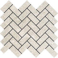 Aleluia Urban Stone С000493015 DC5008_MOSAIC HERRING GREIGE URBAN STONE WALL Мозаика 24,5x27,5 см, Португалия, известняк - фото 1 - фото 1