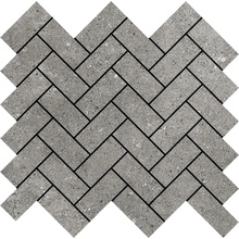 Aleluia Urban Stone С000493017 DC5009_MOSAIC HERRING GREY URBAN STONE WALL Мозаика 24,5x27,5 см, Португалия, известняк - фото 1 - фото 1