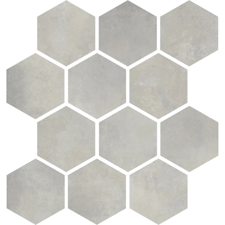 Alfalux Cementart 8200768 CEMENT.FU NAT.ESAGON Mosaico 27,4x31,7 cm, Itália, concreto - foto 1 Alfalux Cementart 8200768 CEMENT.FU NAT.ESAGON Mosaico 27,4x31,7 cm, Itália, concreto - foto 1