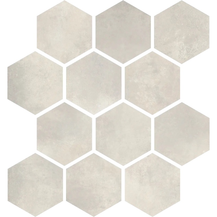 Alfalux Cementart 8200769 CEMENT.GR NAT.ESAGON Mosaico 27,4x31,7 cm, Itália, concreto - foto 1 Alfalux Cementart 8200769 CEMENT.GR NAT.ESAGON Mosaico 27,4x31,7 cm, Itália, concreto - foto 1