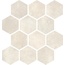 Alfalux Cementart 8200772 CEMENT.SA NAT.ESAGON Mosaico 27,4x31,7 cm, Itália, concreto - foto 1