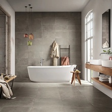 Alfalux Garda 30x60, gres porcelánico esmaltado, Italia, concreto - foto de interior 1 - foto 1