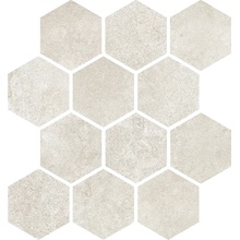 Alfalux Pangea 8200668 BI NAT.ESAGON Mosaico 27,4x31,7 cm, Italia, concreto - foto 1 - foto 1