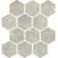 Alfalux Pangea 8200669 CE NAT.ESAGON Mosaïque 27,4x31,7 cm, Italie, béton - photo 1 Alfalux Pangea 8200669 CE NAT.ESAGON Mosaïque 27,4x31,7 cm, Italie, béton - photo 1