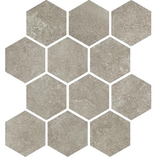 Alfalux Pangea 8200727 GR NAT.ESAGON Mosaico 27,4x31,7 cm, Italia, concreto - foto 1 - foto 1