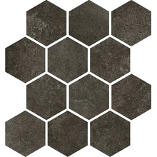 Alfalux Pangea 8200729 NE NAT.ESAGON Mosaico 27,4x31,7 cm, Italia, concreto - foto 1 - foto 1