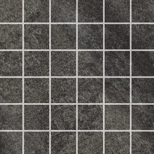 Alfalux Stonequartz С000513352 7277591_StonequartzMosaicoNero30X30 Mosaik 30x30 cm, Italien, quarzit - Foto 1 - Foto 1