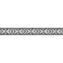Aparici Alhambra 8430828305124 Silver Moldura Border 3,5x29,75 cm, Spain, metal - photo 1 - photo 1