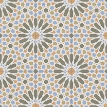 Aparici Alhambra 8431940354342 Green Natural porcelain tile 59,2x59,2 cm, Spain - photo 1 - photo 1