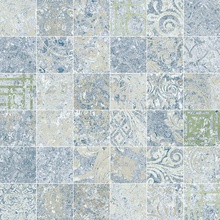 Aparici Bohemian С000492325 BOHEMIAN BLUE NAT MOS 5X5 29,75X29,75 Mozaik 29,75x29,75 cm, Spanien - foto 1 - foto 1