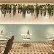 Aparici Book 49,75x99,55 cm, glazed porcelain stoneware, Spain, fabric-backed - interior photo 1 - photo 1