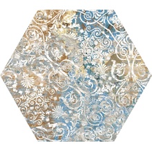 Aparici Carpet С000362836 Carpet Vestige Hexagon 25x29 keramisk granitt 25x29 cm, Spania - foto 1 - foto 1