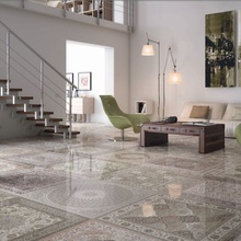 Aparici Kilim 59,55x59,55 см, ongeglazuurd keramisch graniet, Spanje, stof - interieurfoto 1 - foto 4