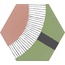 Aparici Lined С000572929 LINED SPRING HEXAGON 25X29 porcelain tile 25x29 cm, Spain - photo 1