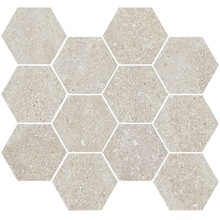 Aparici Lithops С000517657 LITHOPS IVORY NAT MOS HEX 30X28 Mosaiikki 28x30 cm, Espanja, muut kivilajit - kuva 1 - kuva 1