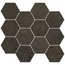 Aparici Metallic С000473278 Metallic Brown Nat. Mosaico Hex. 28x30_G-2143 Mosaic 28x30 cm, Spain, metal - photo 1