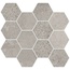 Aparici Metallic С000473276 Metallic Grey Nat. Mosaico Hex. 28x30_G-2143 Mosaic 28x30 cm, Spain, metal - photo 1