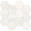 Aparici Metallic С000473275 Metallic White Nat. Mosaico Hex. 28x30_G-2143 Mosaic 28x30 cm, Spain, metal - photo 1
