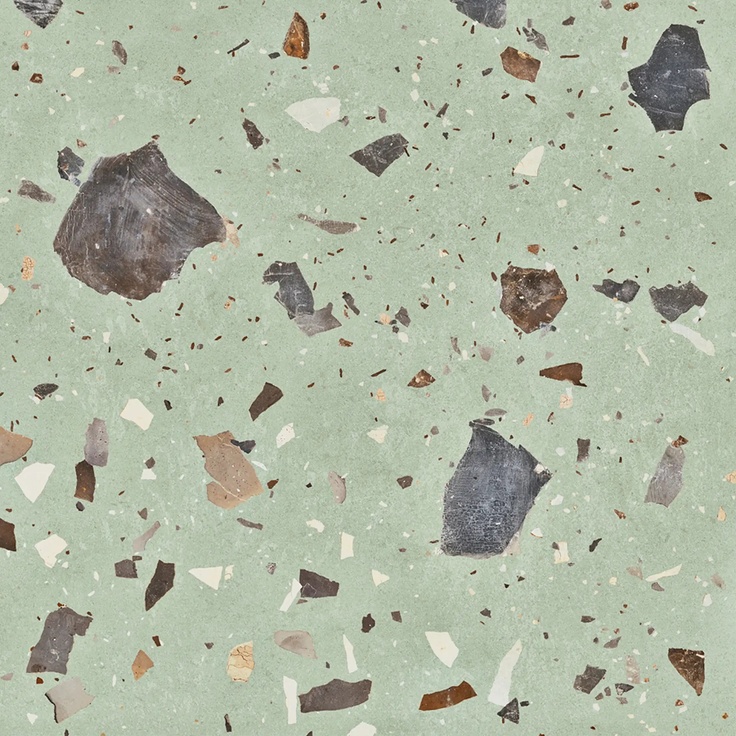 Aparici Pebble С000609941 PEBBLE GREEN NATURAL 59,55X59,55 gres porcelánový 59,55x59,55 cm, Španělsko, terrazzo - fotografie 1 Aparici Pebble С000609941 PEBBLE GREEN NATURAL 59,55X59,55 gres porcelánový 59,55x59,55 cm, Španělsko, terrazzo - fotografie 1