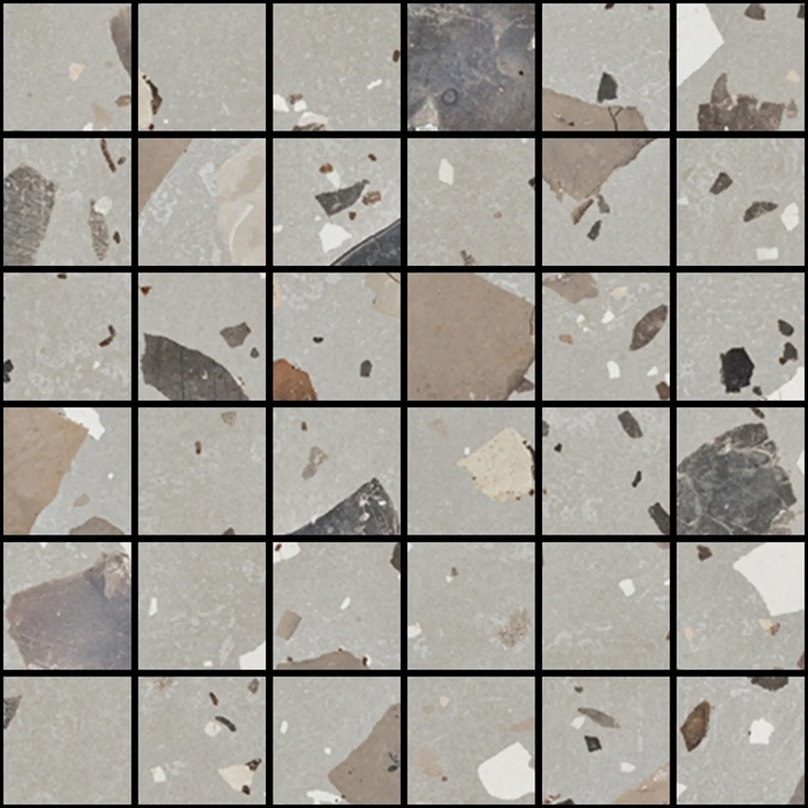 Aparici Pebble С000609944 PEBBLE GREY NAT MOS 5X5 29,75X29,75 Mosaico 29,75x29,75 cm, Spagna, terrazzo - foto 1 Aparici Pebble С000609944 PEBBLE GREY NAT MOS 5X5 29,75X29,75 Mosaico 29,75x29,75 cm, Spagna, terrazzo - foto 1