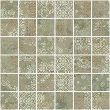 Aparici Rug С000597384 RUG GREEN NAT MOS 5X5 29,75X29,75 Mosaico 29,75x29,75 cm, Espanha - foto 1 - foto 1