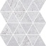 Aparici Sonora С000564714 SONORA WHITE NAT MOS TRIANGLE 29,5X29,65 Mozaika 29,5x29,65 cm, Španělsko, beton - fotografie 1