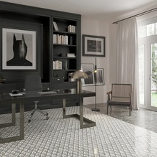 Aparici Sunderland 59,55x59,55 см, geglazuurd keramisch graniet, Spanje, andere soorten marmer - interieurfoto 1 - foto 1