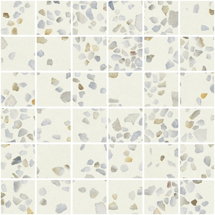 Aparici Trendy С000588231 TRENDY IVORY NAT MOS 5X5 Mosaic 29,75x29,75 cm, Spain, terrazzo - photo 1 Aparici Trendy С000588231 TRENDY IVORY NAT MOS 5X5 Mosaic 29,75x29,75 cm, Spain, terrazzo - photo 1