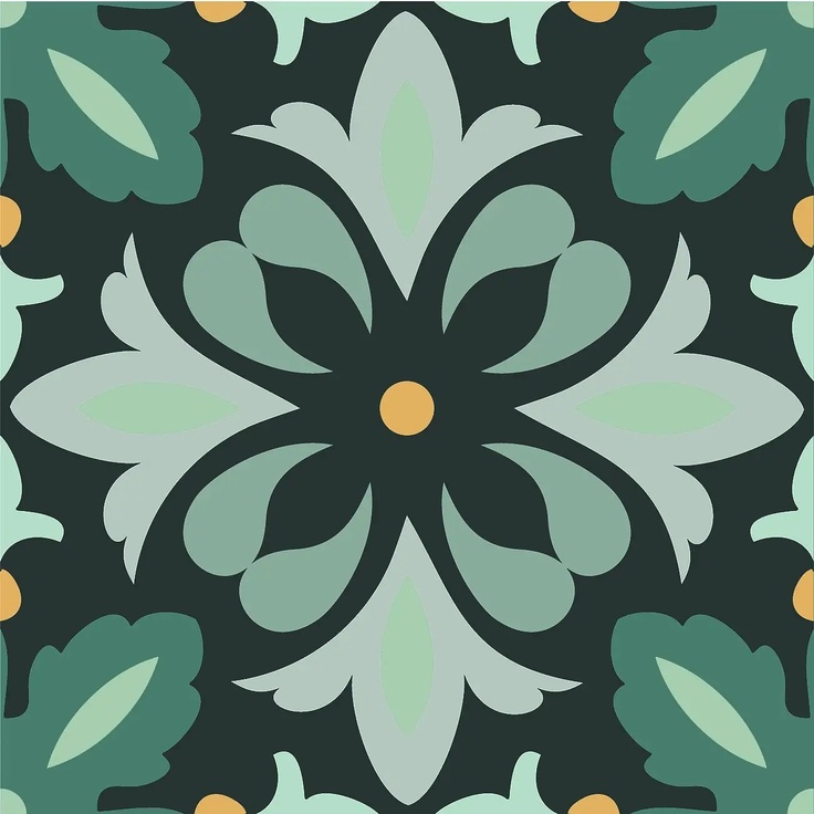 Ape Dahlia С000529647 A038627_Daisy_night gres porcellanato 15x15 cm, Spagna - foto 1 Ape Dahlia С000529647 A038627_Daisy_night gres porcellanato 15x15 cm, Spagna - foto 1