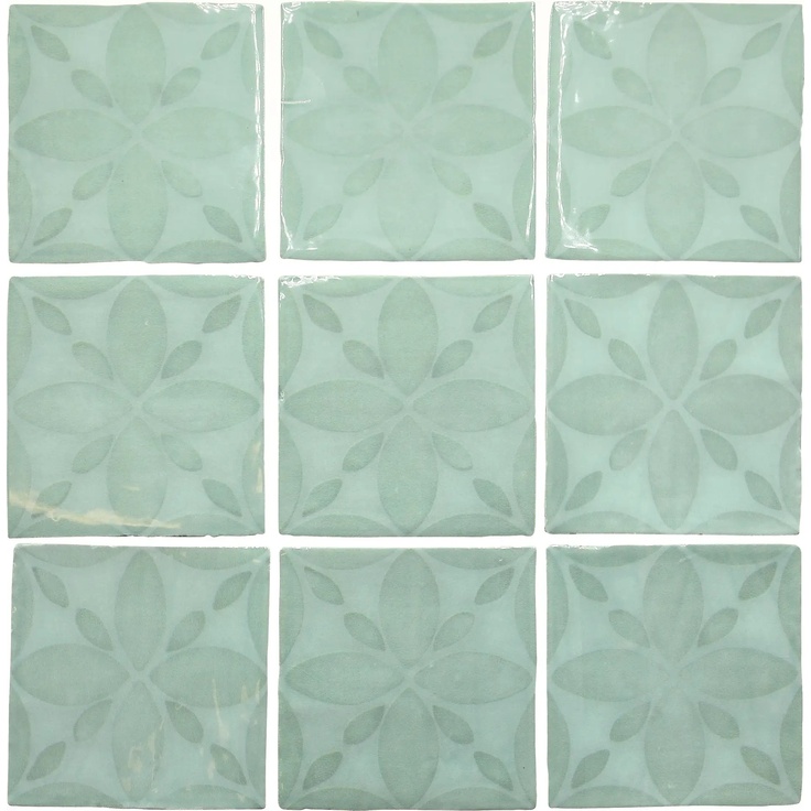 Ape Fado С000494130 A037562_Mariza_acqua_13x13 wall tile 13x13 cm, Spain - photo 1 Ape Fado С000494130 A037562_Mariza_acqua_13x13 wall tile 13x13 cm, Spain - photo 1