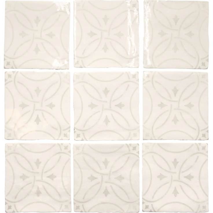 Ape Fado С000494123 A037547_Amalia_white_13x13 azulejo de parede 13x13 cm, Espanha - foto 1 Ape Fado С000494123 A037547_Amalia_white_13x13 azulejo de parede 13x13 cm, Espanha - foto 1