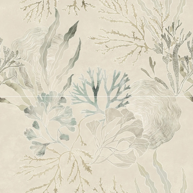 Ape Four Seasons A048345 Impronta Décor(Set 2) Gorgonia Dekor 60x120 cm, Spania - foto 1 Ape Four Seasons A048345 Impronta Décor(Set 2) Gorgonia Dekor 60x120 cm, Spania - foto 1