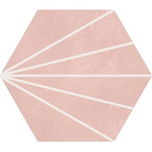 Ape Macba С000481581 A037102_Sunny_rose/Quartz_23x26 posliinilaatta 23x26 cm, Espanja, betonin alla - kuva 1 - kuva 1