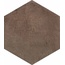 Ape Magnetism С000628650 A040633_Hexa Magnetism Corten 13.9*16 porcelain tile 13,9x16 cm, Spain, metal and rust - photo 1