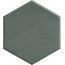 Ape Manacor С000582764 A040052_Hexa_green porcelain tile 13,9x16 cm, Spain - photo 1 Ape Manacor С000582764 A040052_Hexa_green porcelain tile 13,9x16 cm, Spain - photo 1