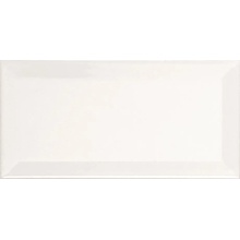 Ape Metro С000497192 4084094051_Biselado_blanco_br Wandfliese 10x20 cm, Spanien, monochrom - Foto 1 - Foto 1