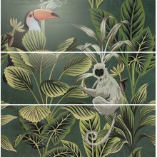 Ape Silk С000466908 A036262_DecorSet(3)_Def/Toucan_Green_40x120 Decorazione 40x120 cm, Spagna - foto 1 - foto 1