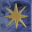 Ape Sintra С000617854 A041291_Decor Star I Misty blue 12.4*12.4 Dekor 12,4x12,4 cm, Španělsko - fotografie 1