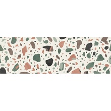 Ape Stay С000531723 A038595_Isla_green_mix stěnová dlaždice 20x60 cm, Španělsko, terrazzo - fotografie 1 - foto 1