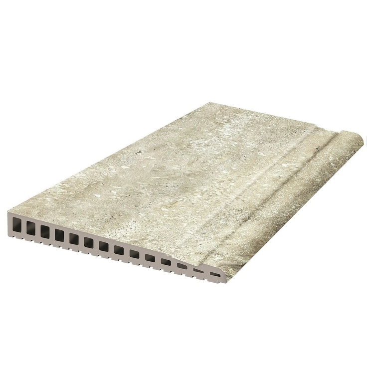 Ape Wabi Sabi С000445328 A034457_Borde_travertino_brescia_28x66,5 Special Element 28x66,5 cm, Spain, other types of stone - photo 1 Ape Wabi Sabi С000445328 A034457_Borde_travertino_brescia_28x66,5 Special Element 28x66,5 cm, Spain, other types of stone - photo 1