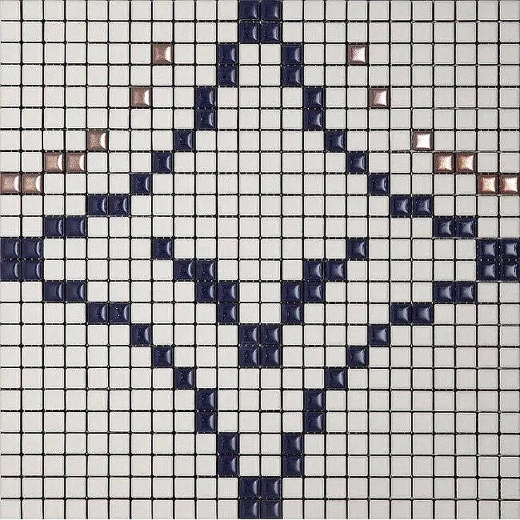 Appiani Metrica С000437610 CERC003_Metrica Cerchi SET 01 DIV 20 MTL 13 chip 1.2*1.2 Mosaic 30x30 cm, Italy - photo 1 Appiani Metrica С000437610 CERC003_Metrica Cerchi SET 01 DIV 20 MTL 13 chip 1.2*1.2 Mosaic 30x30 cm, Italy - photo 1
