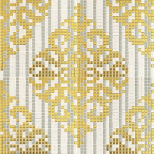 Appiani Tessuti BARO001 Baro001 Barocco Mosaico 30x30 cm, Itália - foto 1 - foto 1
